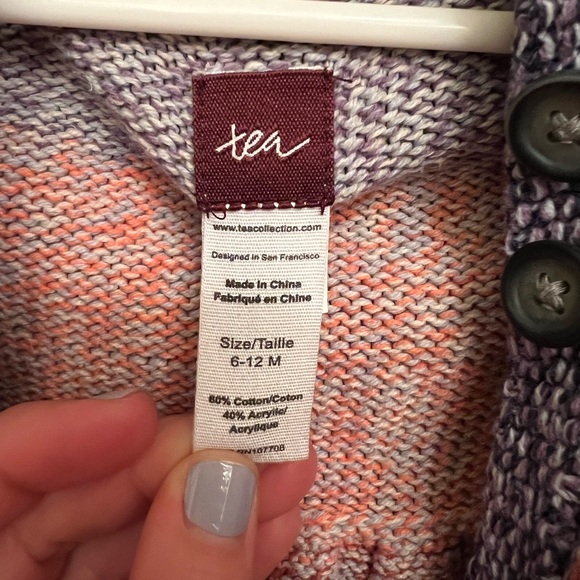 Tea 6-12mo sweater - Picture 3 of 6